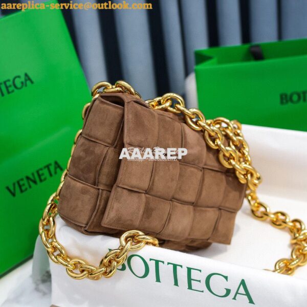 Replica Bottega Veneta BV The Chain Cassette 631421 in Suede Cashmere 4