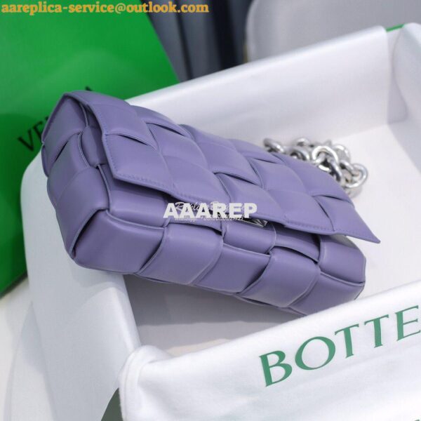 Replica Bottega Veneta BV The Chain Cassette 631421 Lavender w Silver 4