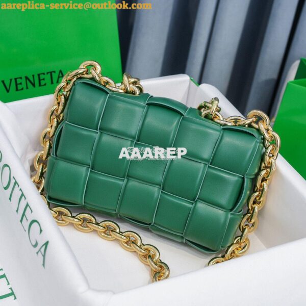 Replica Bottega Veneta BV The Chain Cassette 631421 Racing Green 2