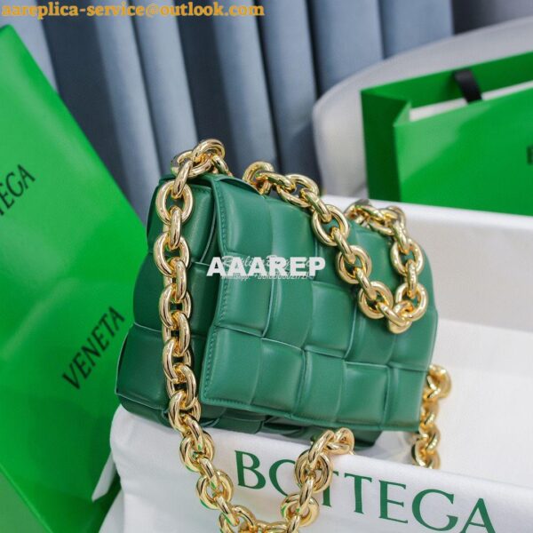 Replica Bottega Veneta BV The Chain Cassette 631421 Racing Green 3