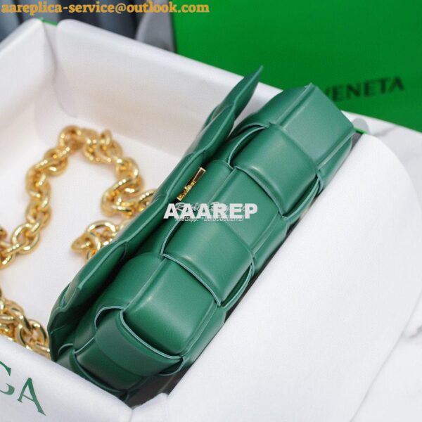 Replica Bottega Veneta BV The Chain Cassette 631421 Racing Green 4