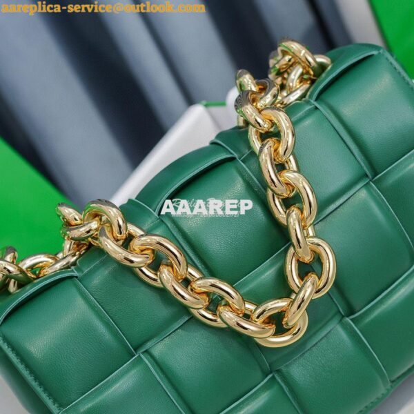 Replica Bottega Veneta BV The Chain Cassette 631421 Racing Green 5