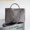 Replica Bottega Veneta Medium Andiamo Bag In Fondant Intrecciato Lambskin