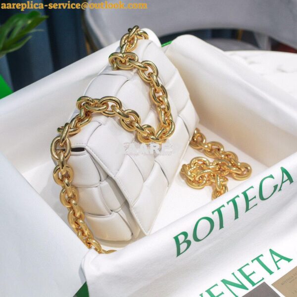 Replica Bottega Veneta BV The Chain Cassette 631421 White 5