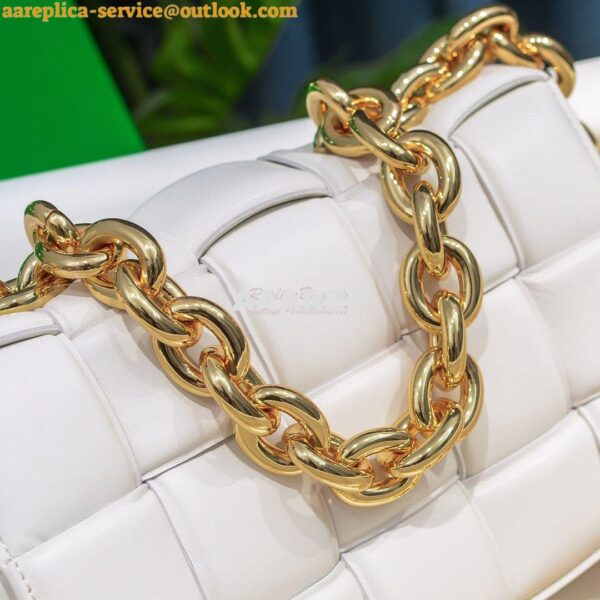 Replica Bottega Veneta BV The Chain Cassette 631421 White 7