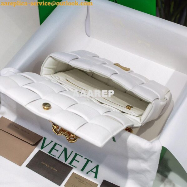 Replica Bottega Veneta BV The Chain Cassette 631421 White 8