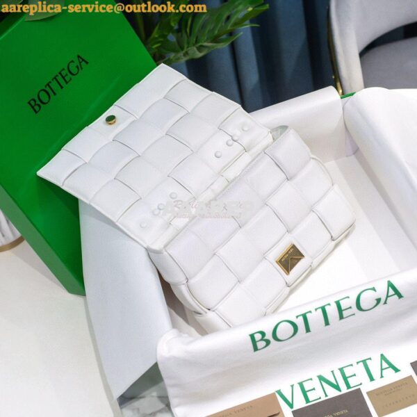 Replica Bottega Veneta BV The Chain Cassette 631421 White 9