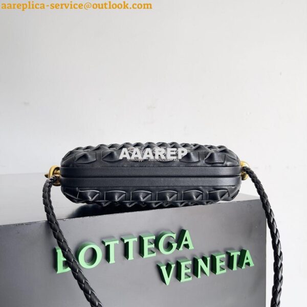 Replica Bottega Venata BV Knot Minaudiere With Strap Knotted Intreccio 4