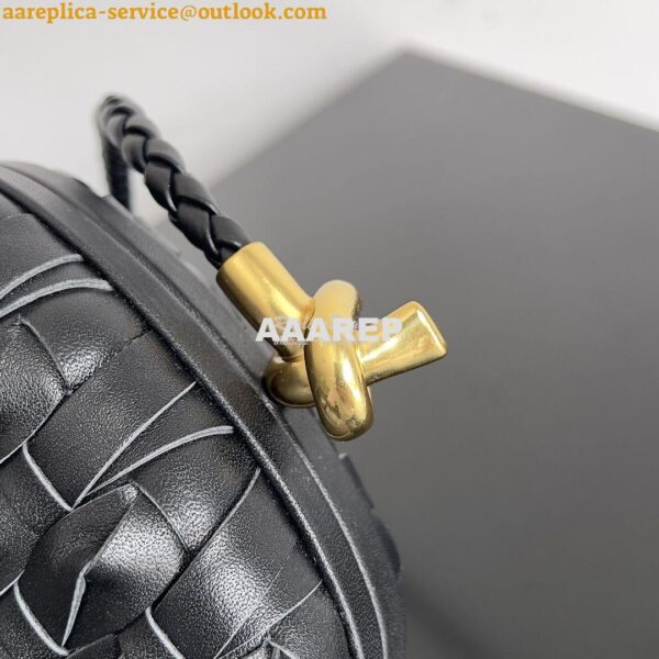 Replica Bottega Venata BV Knot Minaudiere With Strap Knotted Intreccio 5