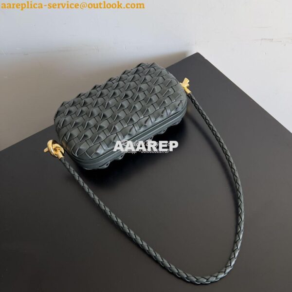 Replica Bottega Venata BV Knot Minaudiere With Strap Knotted Intreccio 4