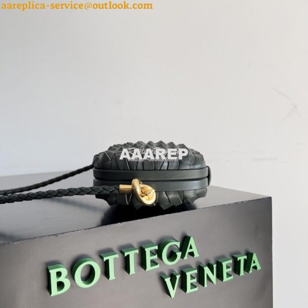 Replica Bottega Venata BV Knot Minaudiere With Strap Knotted Intreccio 5