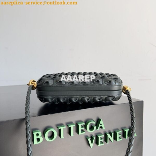 Replica Bottega Venata BV Knot Minaudiere With Strap Knotted Intreccio 6