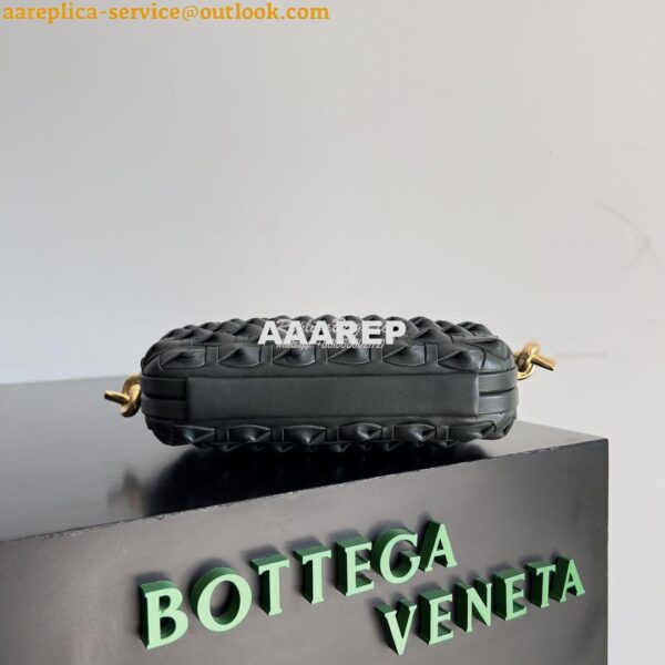 Replica Bottega Venata BV Knot Minaudiere With Strap Knotted Intreccio 8