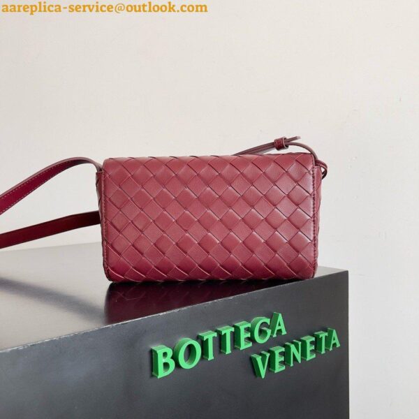 Replica Bottega Veneta Mini Andiamo Cross-Body Bag in Barolo Intrecciato Lambskin 8