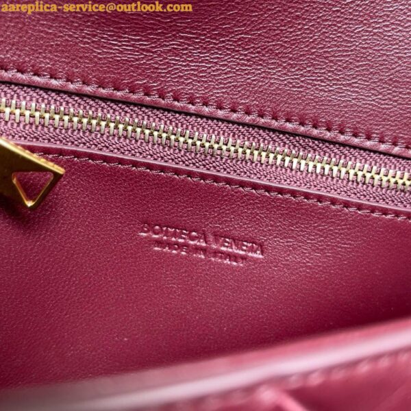 Replica Bottega Veneta Mini Andiamo Cross-Body Bag in Barolo Intrecciato Lambskin 12