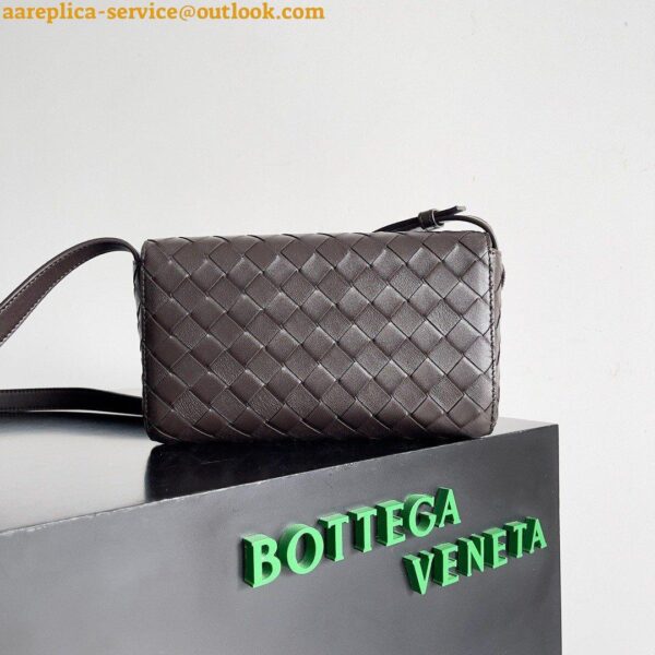 Replica Bottega Veneta Mini Andiamo Cross-Body Bag in Fondant Intrecciato Lambskin 7