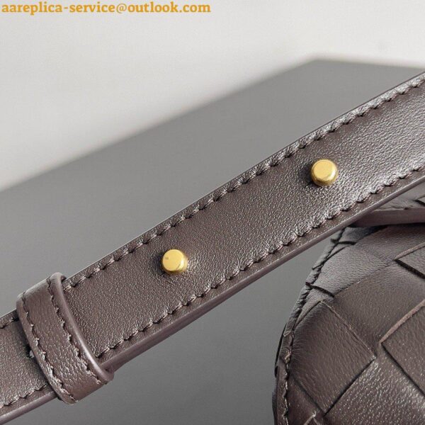 Replica Bottega Veneta Mini Andiamo Cross-Body Bag in Fondant Intrecciato Lambskin 9