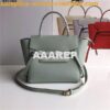 Replica Celine Nano Belt Bag In pastel green Grained Calfskin 185003 2