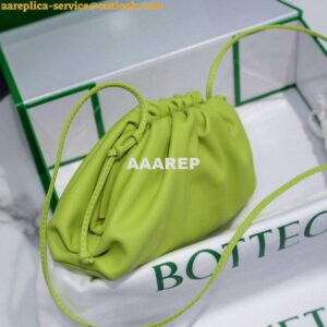 Replica Bottega Veneta 585852 BV Mini Pouch Lemon Green Bag 2