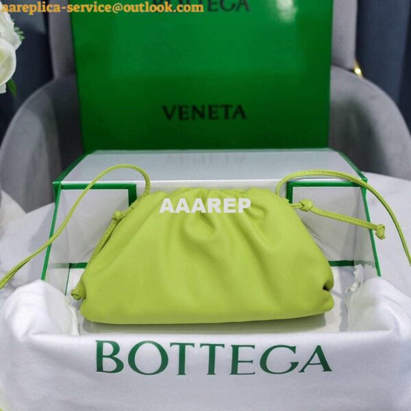 Replica Bottega Veneta 585852 BV Mini Pouch Lemon Green Bag 10