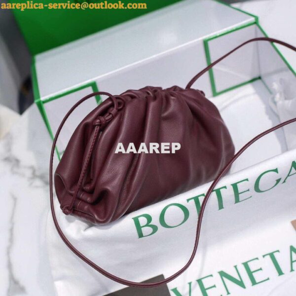 Replica Bottega Veneta 585852 BV Mini Pouch Wine Red Bag 2