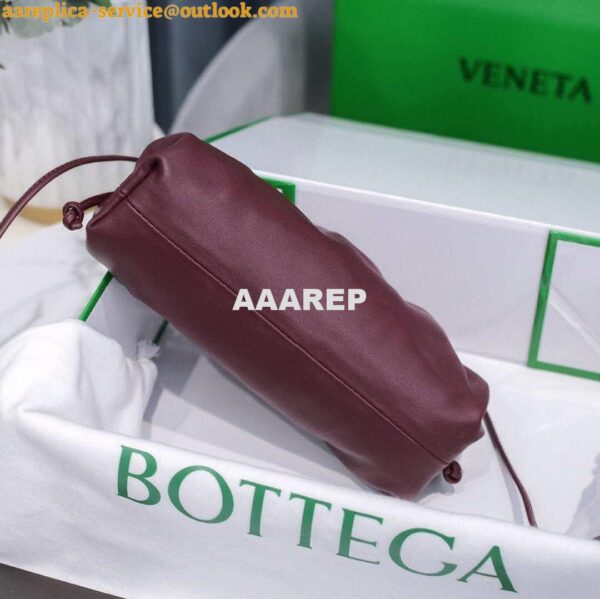 Replica Bottega Veneta 585852 BV Mini Pouch Wine Red Bag 5