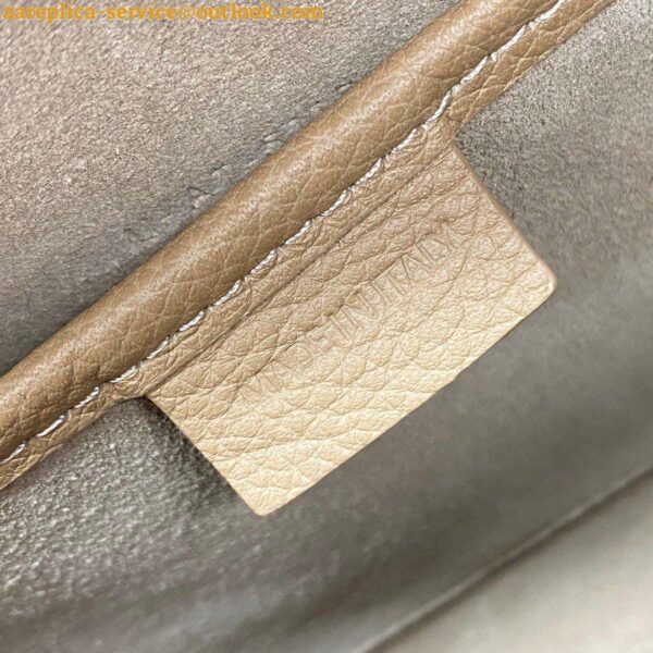 Replica Celine Nano Luggage Tote Bag In Dune Drummed Calfskin 11