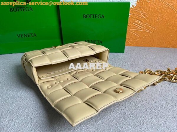 Replica Bottega Veneta BV 20206 Chain Cassette 631421 Apricot Gold 7