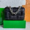 Replica Bottega Veneta BV 20206 Chain Cassette 631421 Black Silver