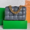 Replica Bottega Veneta BV 20206 Chain Cassette 631421 Grass Green Gold 2