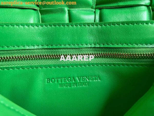 Replica Bottega Veneta BV 20206 Chain Cassette 631421 Grass Green Gold 8