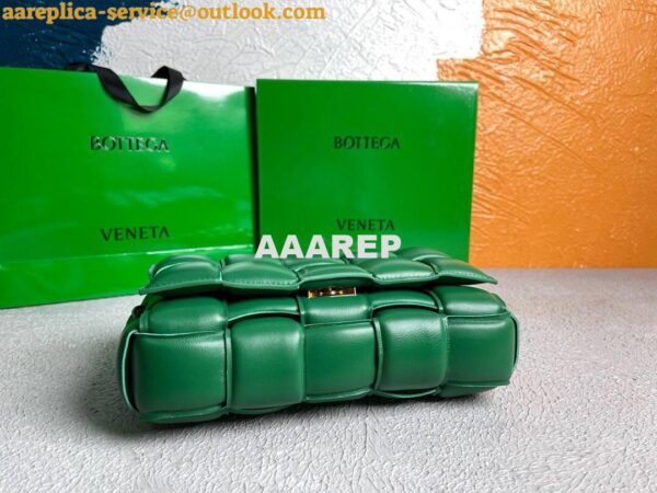 Replica Bottega Veneta BV 20206 Chain Cassette 631421 Green Gold 5