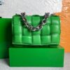 Replica Bottega Veneta BV 20206 Chain Cassette 631421 Green Silver