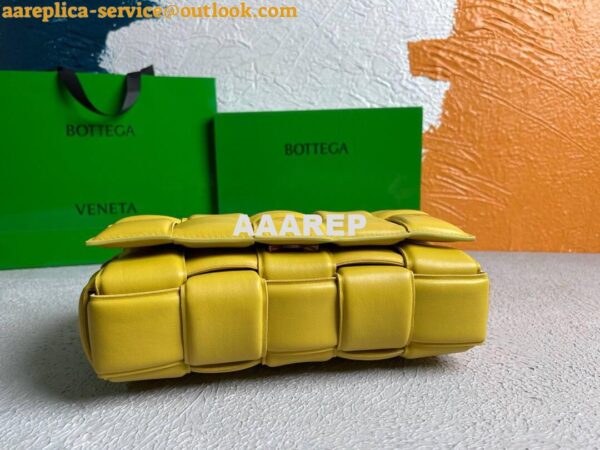 Replica Bottega Veneta BV 20206 Chain Cassette 631421 Lemon Yellow Gold 4