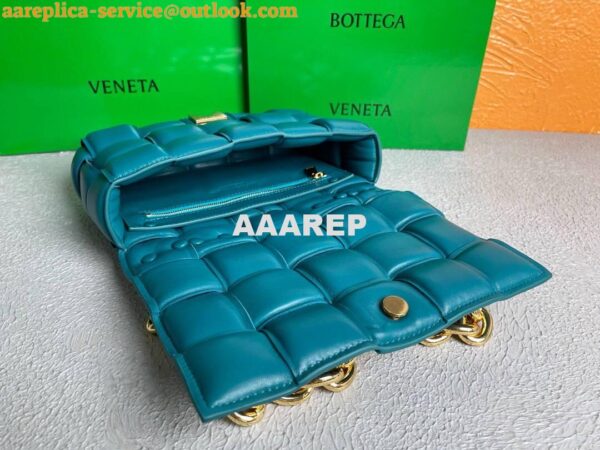 Replica Bottega Veneta BV 20206 Chain Cassette 631421 Mallard Gold 7