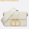 Replica Dior 30 Montaigne Box Bag In Powder Box Calfskin