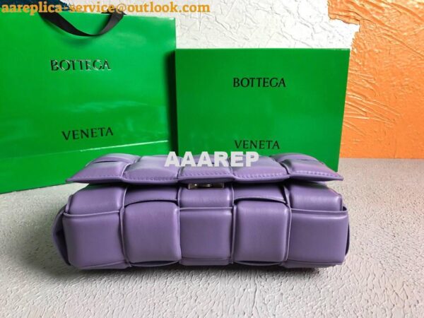 Replica Bottega Veneta BV 20206 Chain Cassette 631421 Purple Silver 5