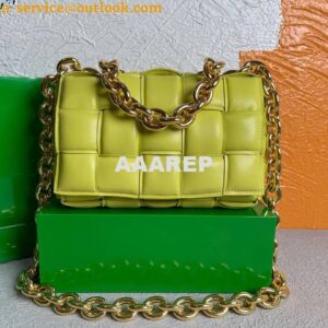 Replica Bottega Veneta BV 20206 Chain Cassette 631421 Yellow Gold 2