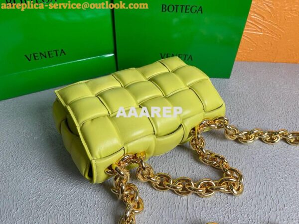 Replica Bottega Veneta BV 20206 Chain Cassette 631421 Yellow Gold 6