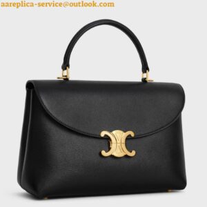 Replica Celine Nino Medium Bag in Black Calfskin