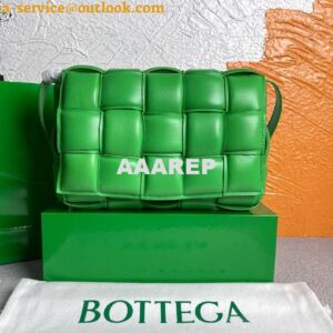 Replica Bottega Veneta BV 20206 Padded Cassette 591970 Light Green Gold 2