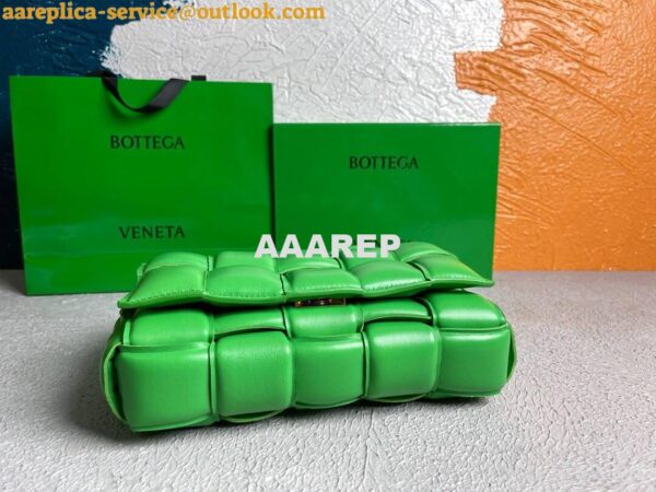 Replica Bottega Veneta BV 20206 Padded Cassette 591970 Light Green Gold 5