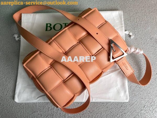 Replica Bottega Veneta BV 20206 Padded Cassette 591970 Pink Orange Gold 4