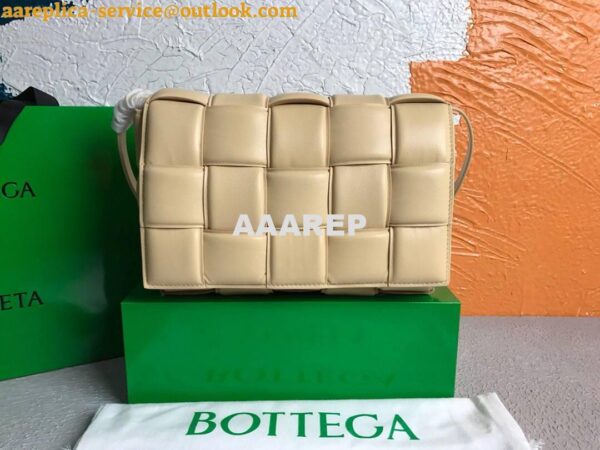 Replica Bottega Veneta BV 20206 Padded Cassette 591970 Porridge 2