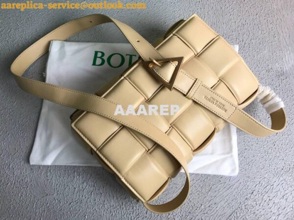 Replica Bottega Veneta BV 20206 Padded Cassette 591970 Porridge 4