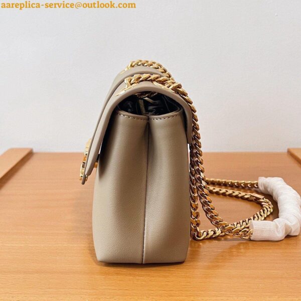 Replica Celine Teen Victoire Bag in Brown Sepia Calfskin 13