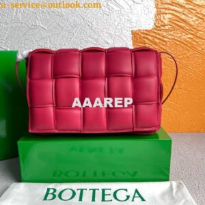 Replica Bottega Veneta BV 20206 Padded Cassette 591970 Red 2