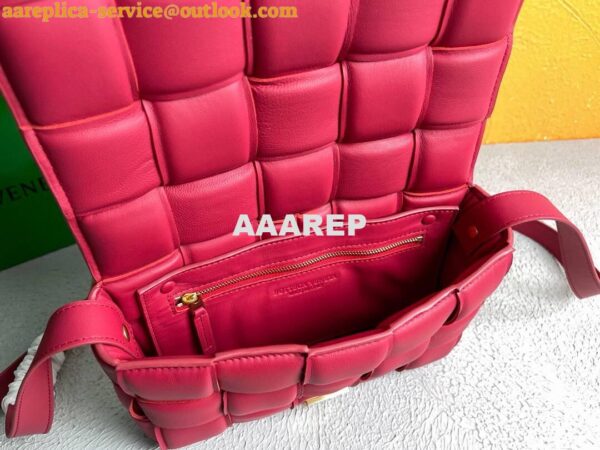 Replica Bottega Veneta BV 20206 Padded Cassette 591970 Red 7