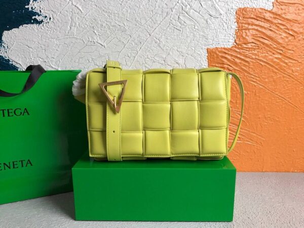 Replica Bottega Veneta BV 20206 Padded Cassette 591970 Yellow