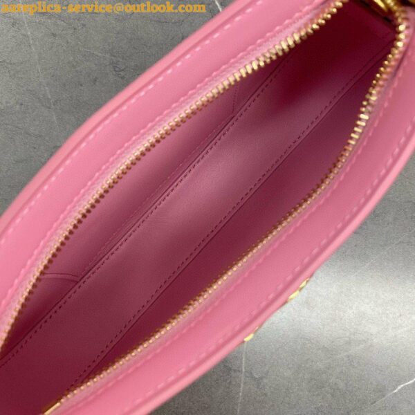 Replica Celine Tilly Medium Bag in Pink Calfskin 8